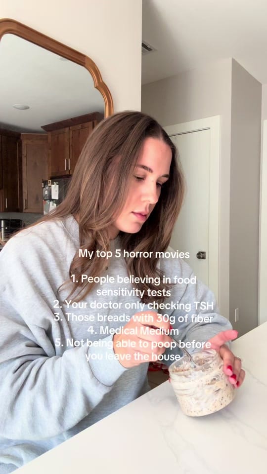 Post 8 by Nicole, Integrative Dietitian on TikTok (video)