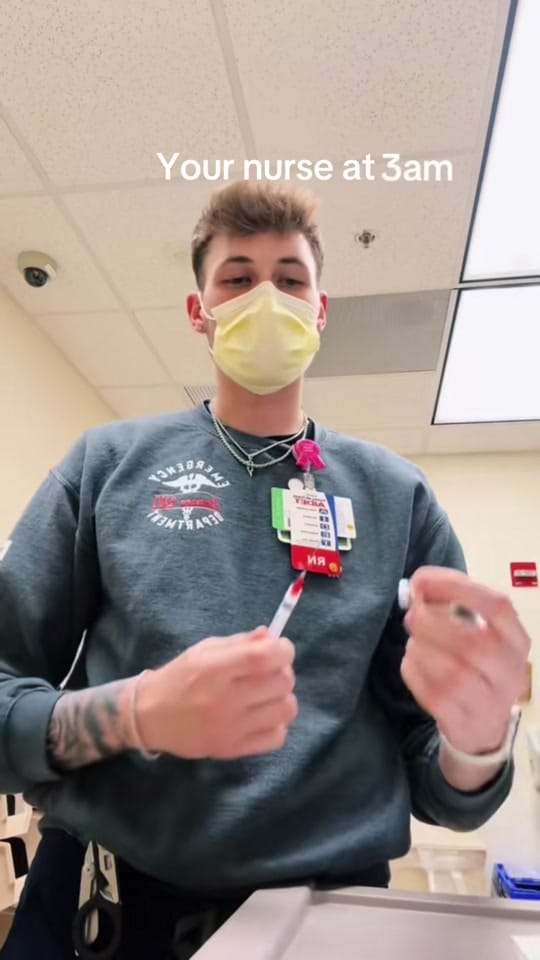 Post 6 by James, BSN, RN, TCRN on TikTok (video)