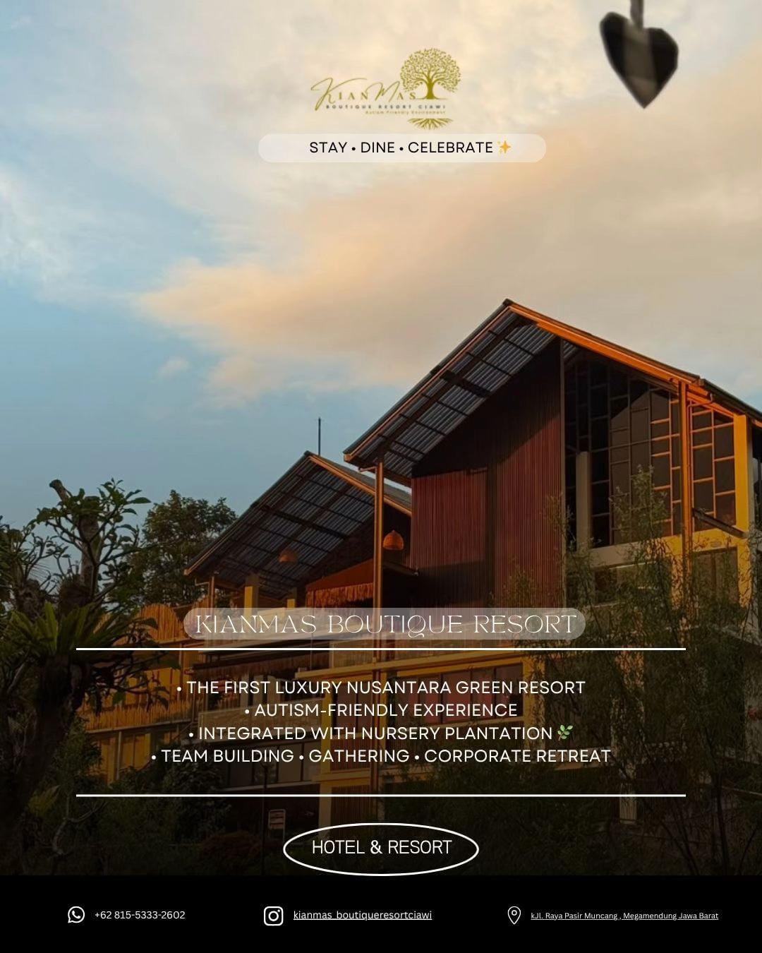 Post 5 by kianmas.resort on TikTok (video)