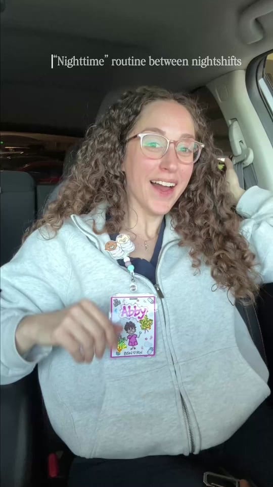 Post 3 by Abigael | nurse + mom on TikTok (video)