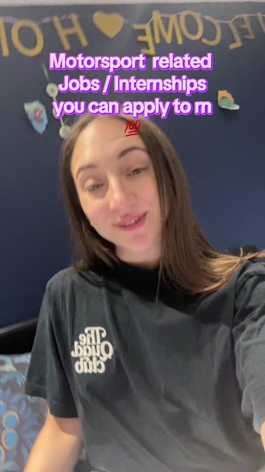 Post 2 by Mona Salome | Motorsport on TikTok (video)