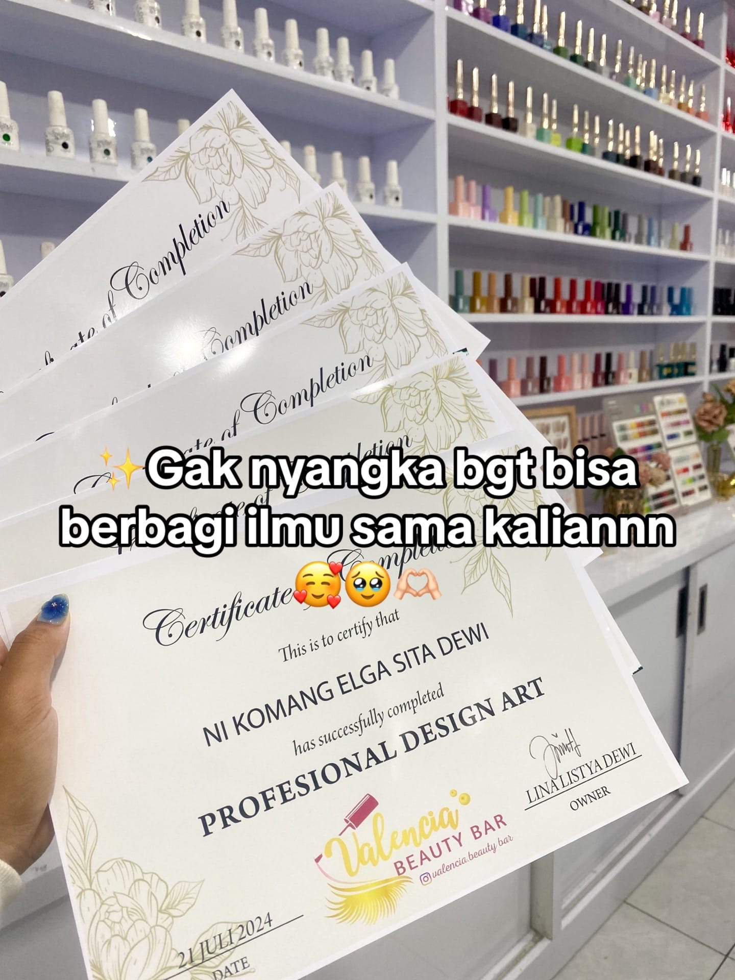 Post 8 by Valencia.beautybar on TikTok (video)