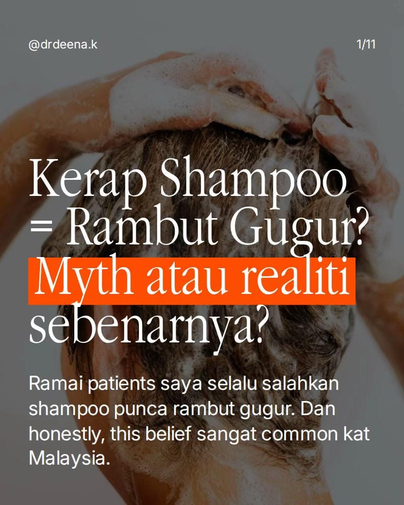 Post 1 by Dr Deena | Hair Doctor on TikTok (video)