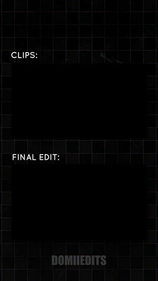 Post 1 by DomiiEdits on TikTok (video)