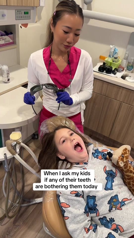 Post 9 by Dr. Janny l Kid’s Dentist on TikTok (video)