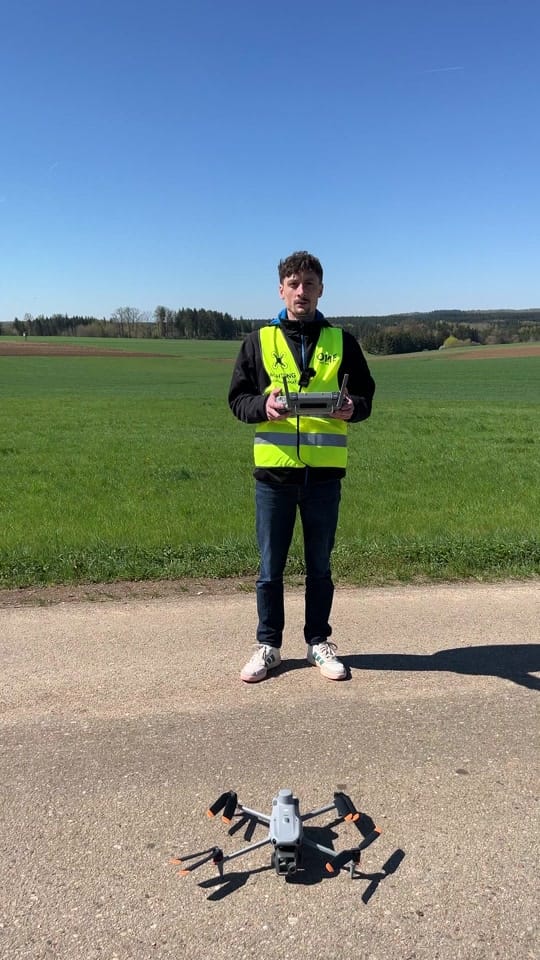 Post 1 by Fridolin Stefani - Dronepilot on TikTok (video)