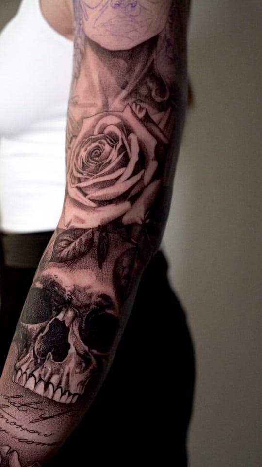 Post 2 by Florian Thomys Tattoo on TikTok (video)