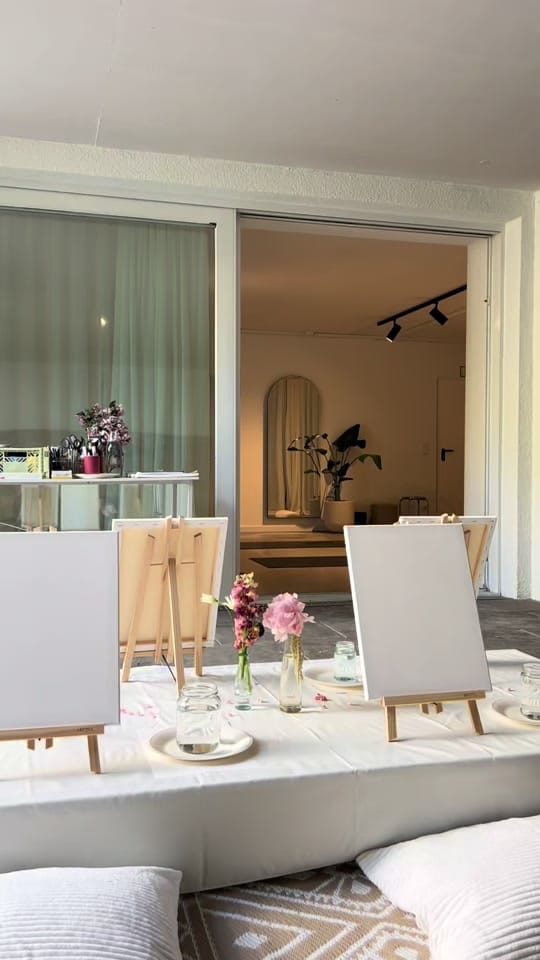 Post 1 by INA | abstract artist on TikTok (video)