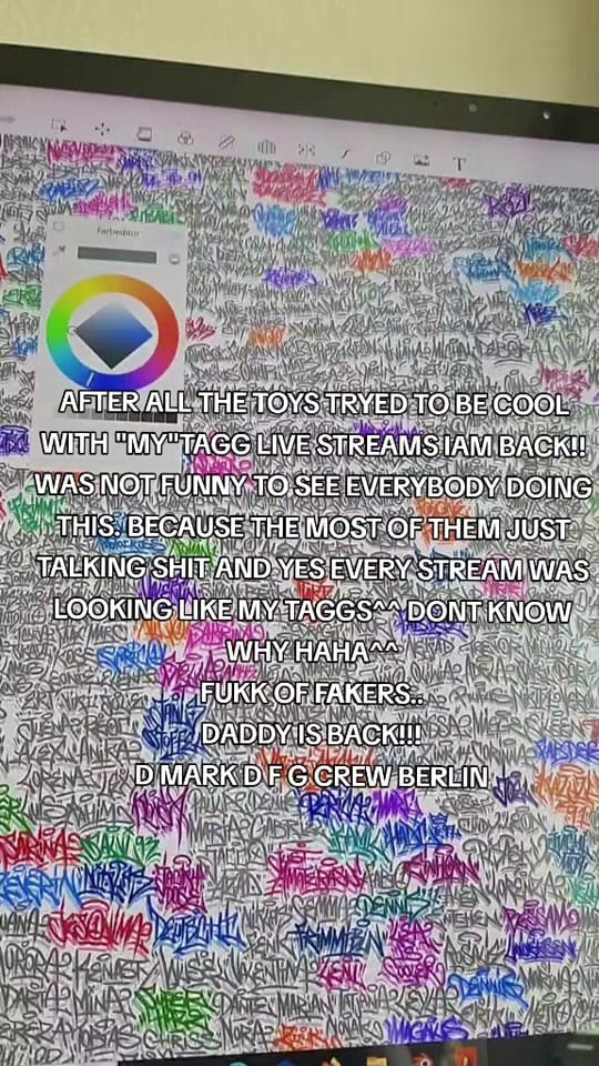 Post 6 by DMARK GRAFFITI on TikTok (video)