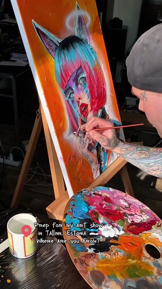 Post 8 by Priit Salusoo | Tattoo Artist on TikTok (video)