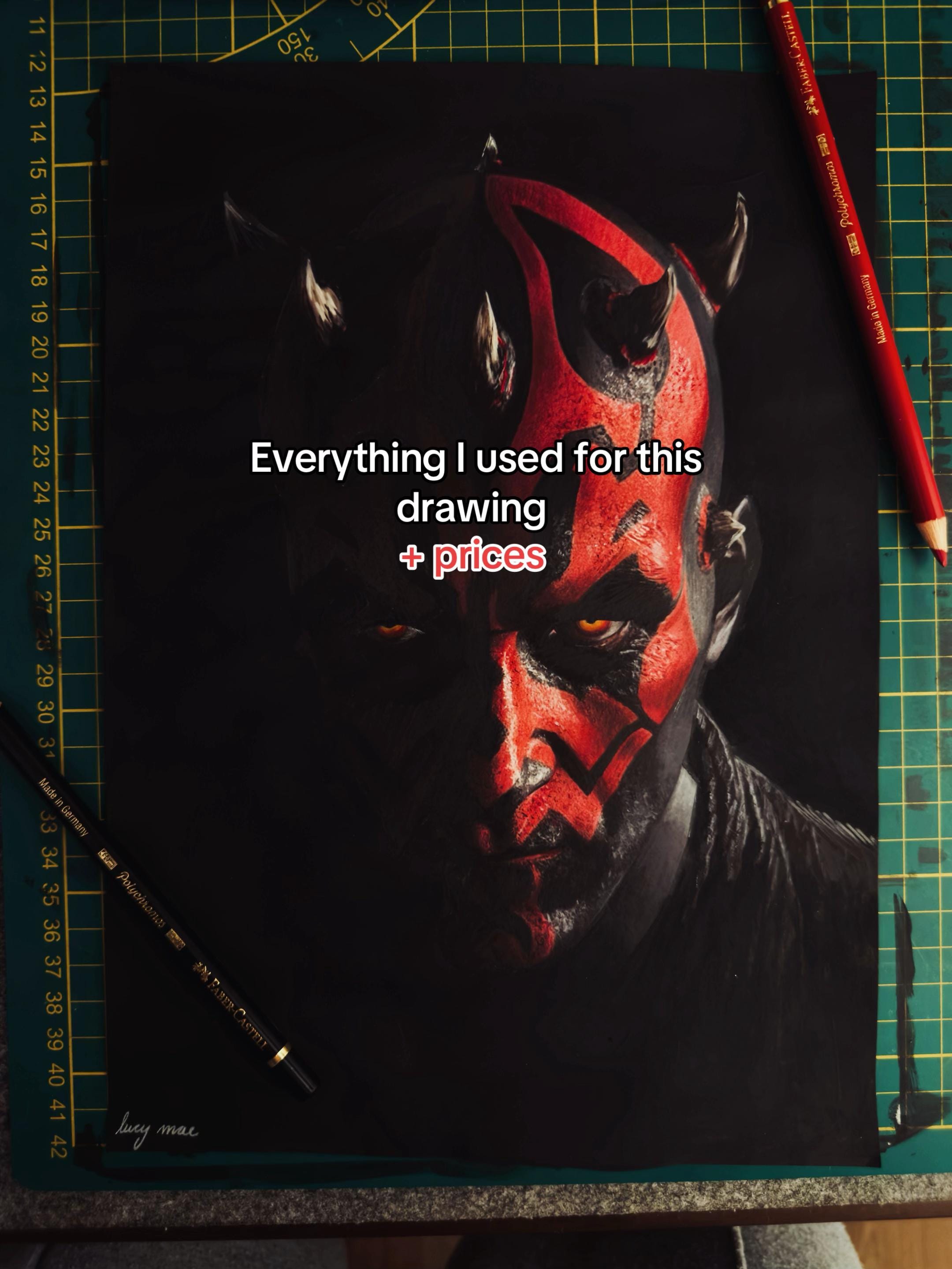 Post 1 by lucymaeart on TikTok (video)