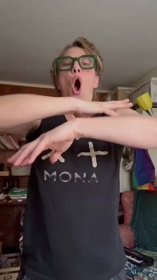 Post 6 by amanda palmer on TikTok (video)