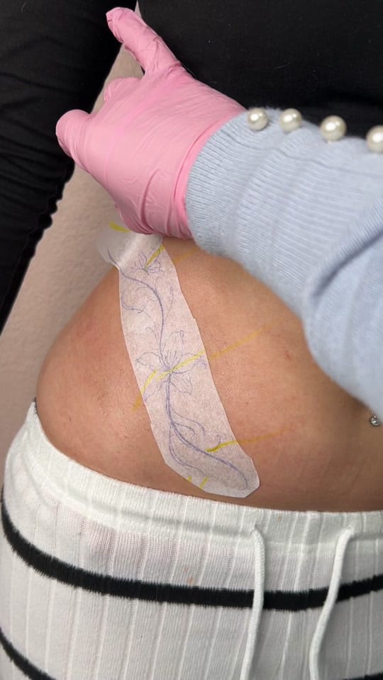 Post 2 by Gini.tatu - fineline tattoos on TikTok (video)