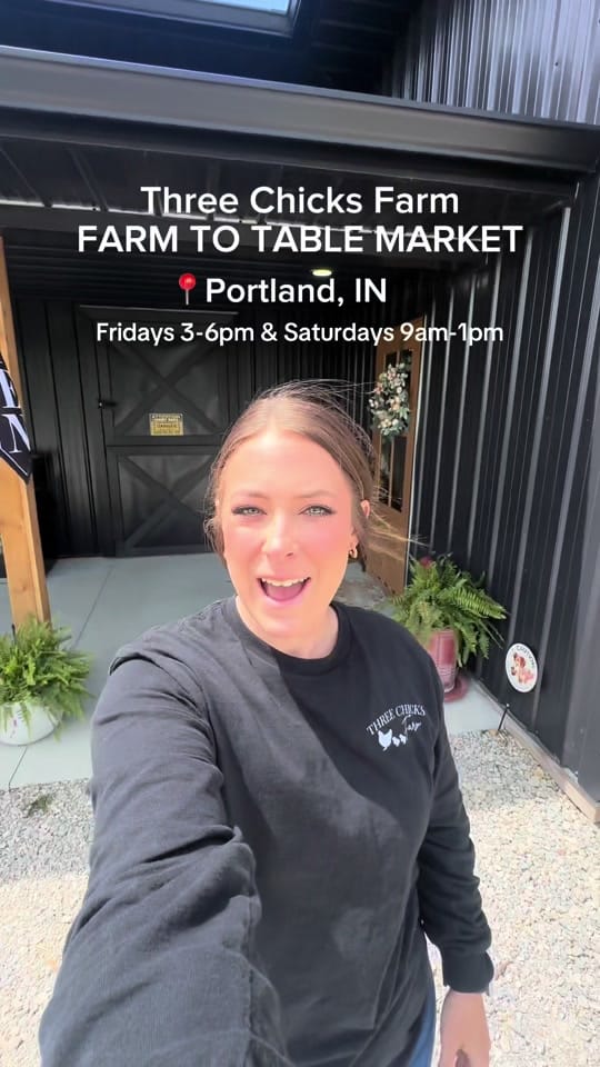 Post 1 by Ali | Three Chicks Farm on TikTok (video)