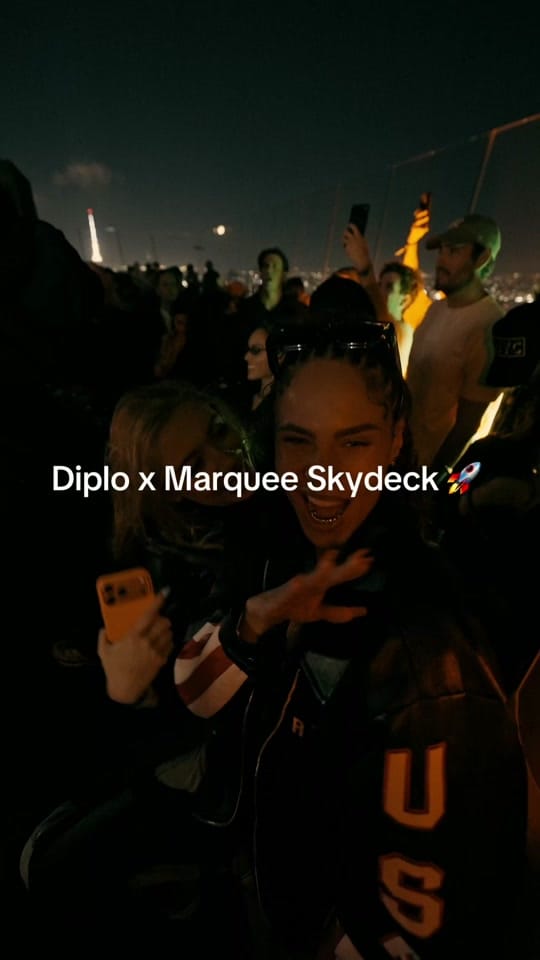 Post 3 by Marquee New York on TikTok (video)