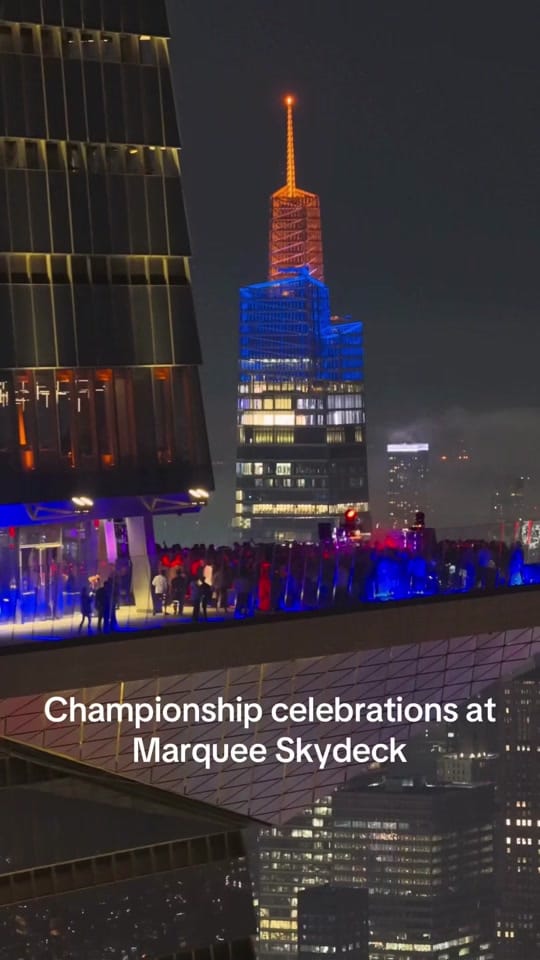Post 2 by Marquee New York on TikTok (video)