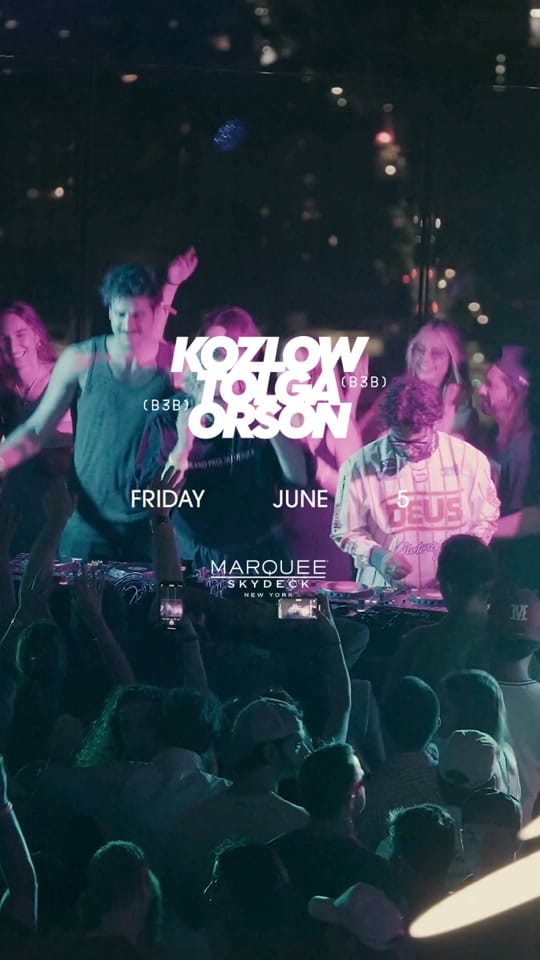 Post 5 by Marquee New York on TikTok (video)