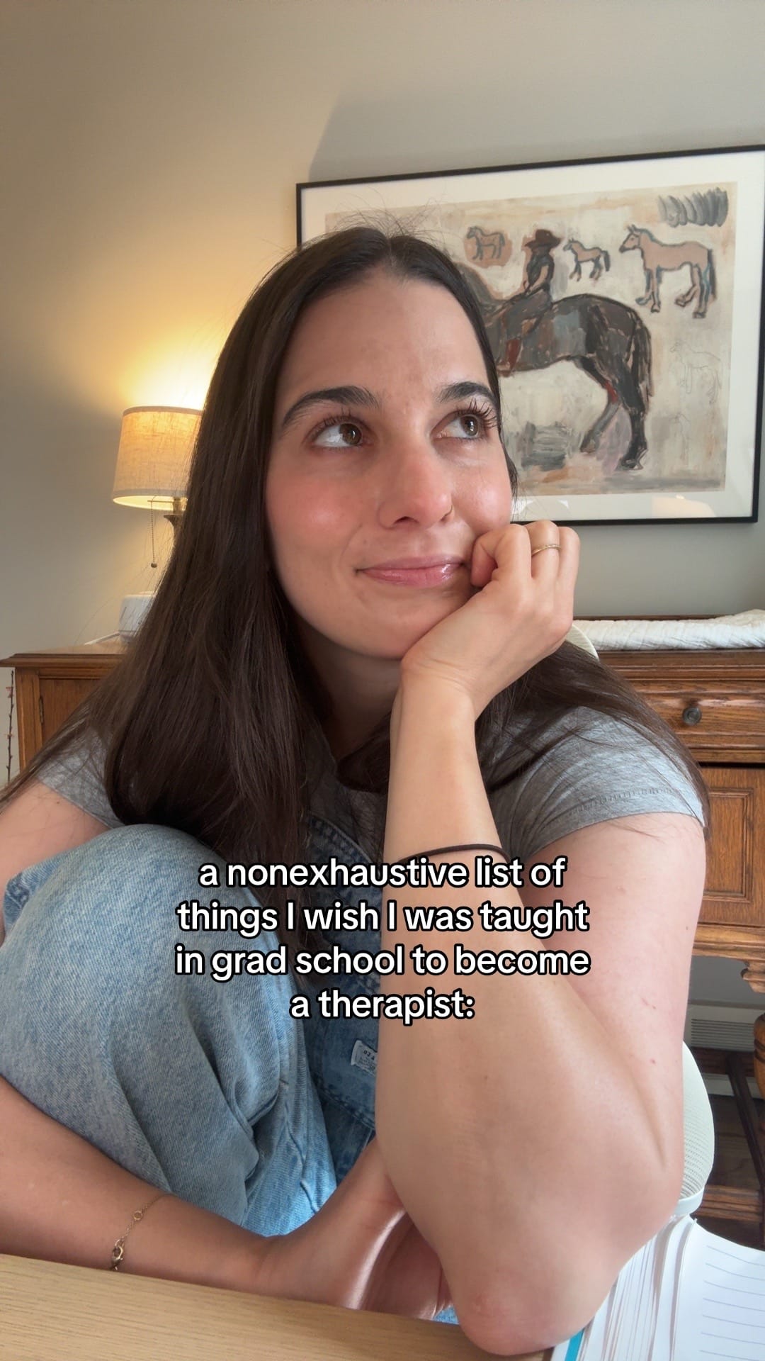Post 1 by Kaylee, CA & MI therapist on TikTok (video)