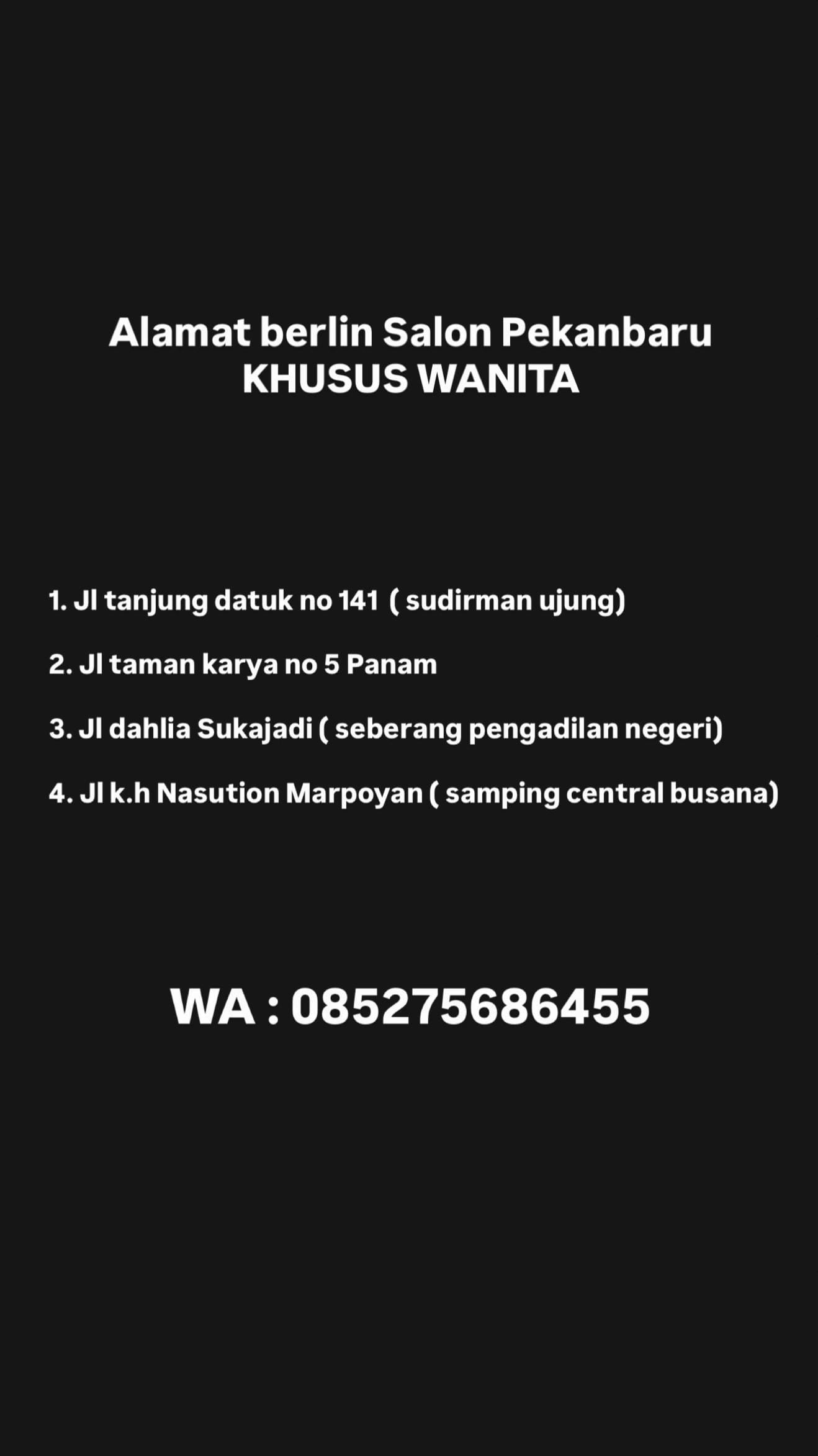 Post 2 by Berlinsalonpekanbaru on TikTok (video)