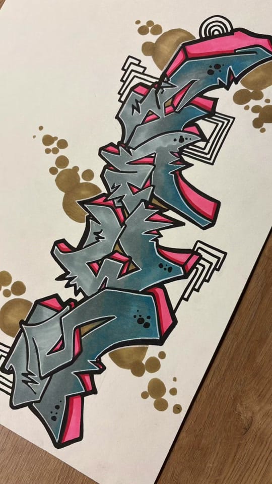 Post 8 by SEMK.GRAFFITI on TikTok (video)