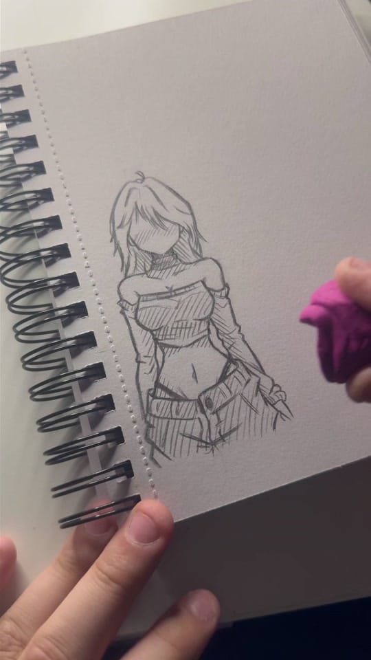 Post 1 by SketchWithJ on TikTok (video)