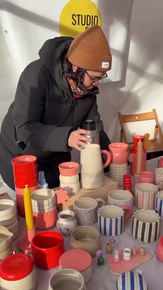 Post 2 by Bianca Green Ceramics on TikTok (video)