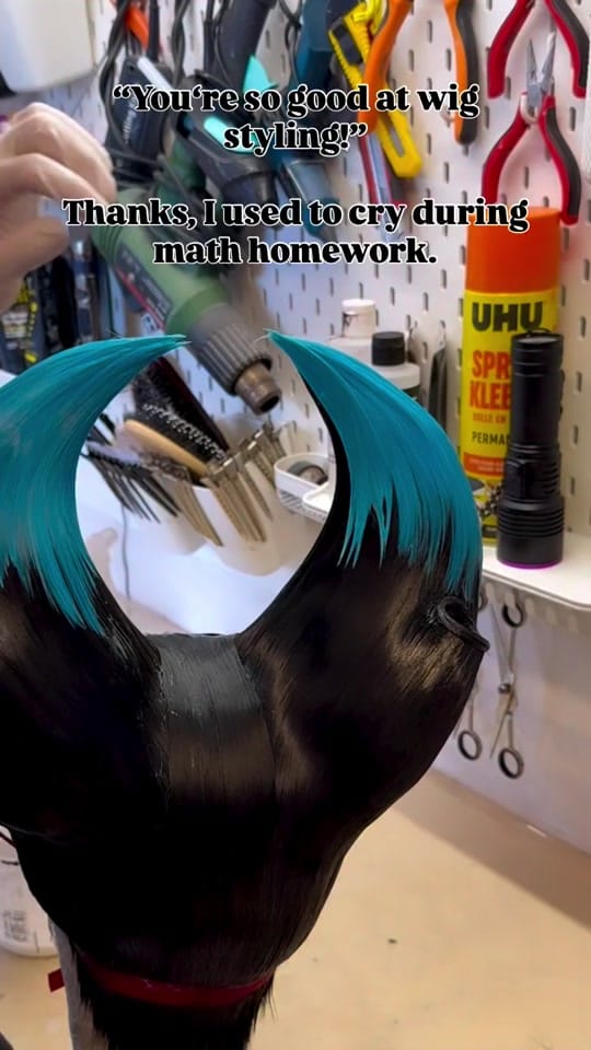 Post 1 by wig.bakery on TikTok (video)