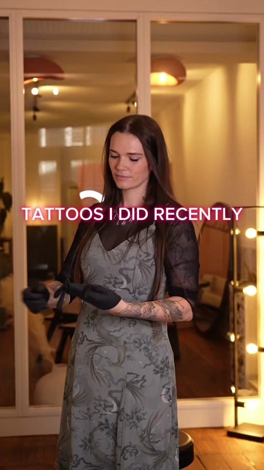 Post 3 by María Fernández tattoo artist on TikTok (video)