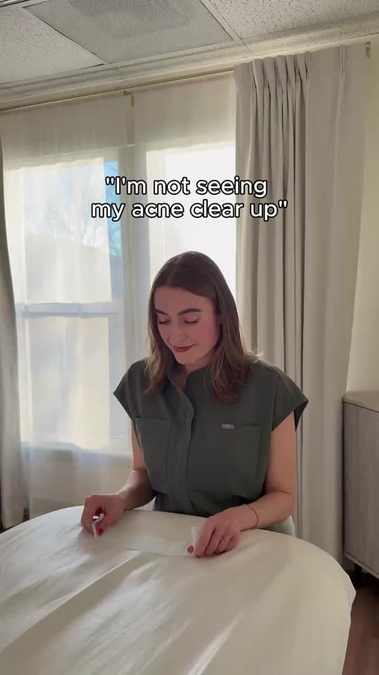 Post 6 by Sarah | Acne Expert on TikTok (video)