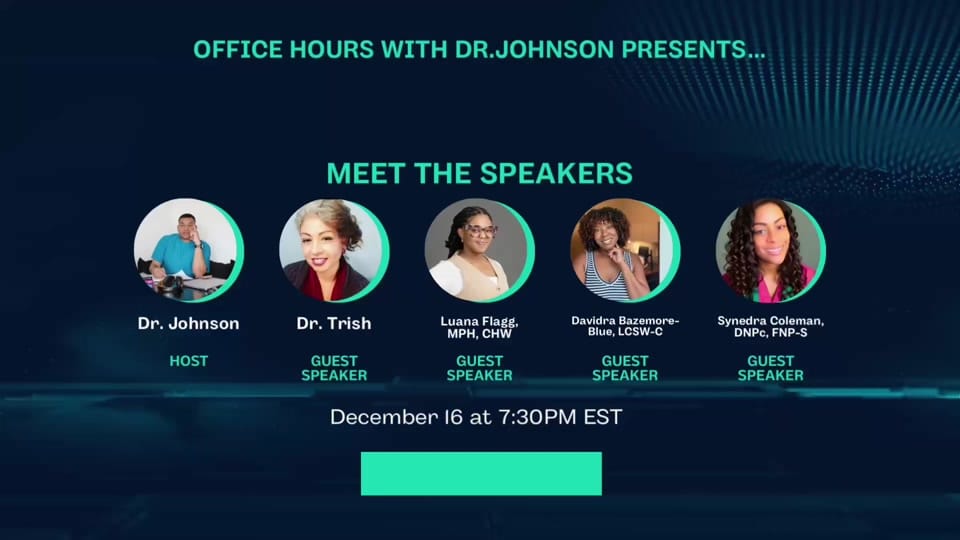 Post 7 by Dr. Johnson | Health Professor on TikTok (video)
