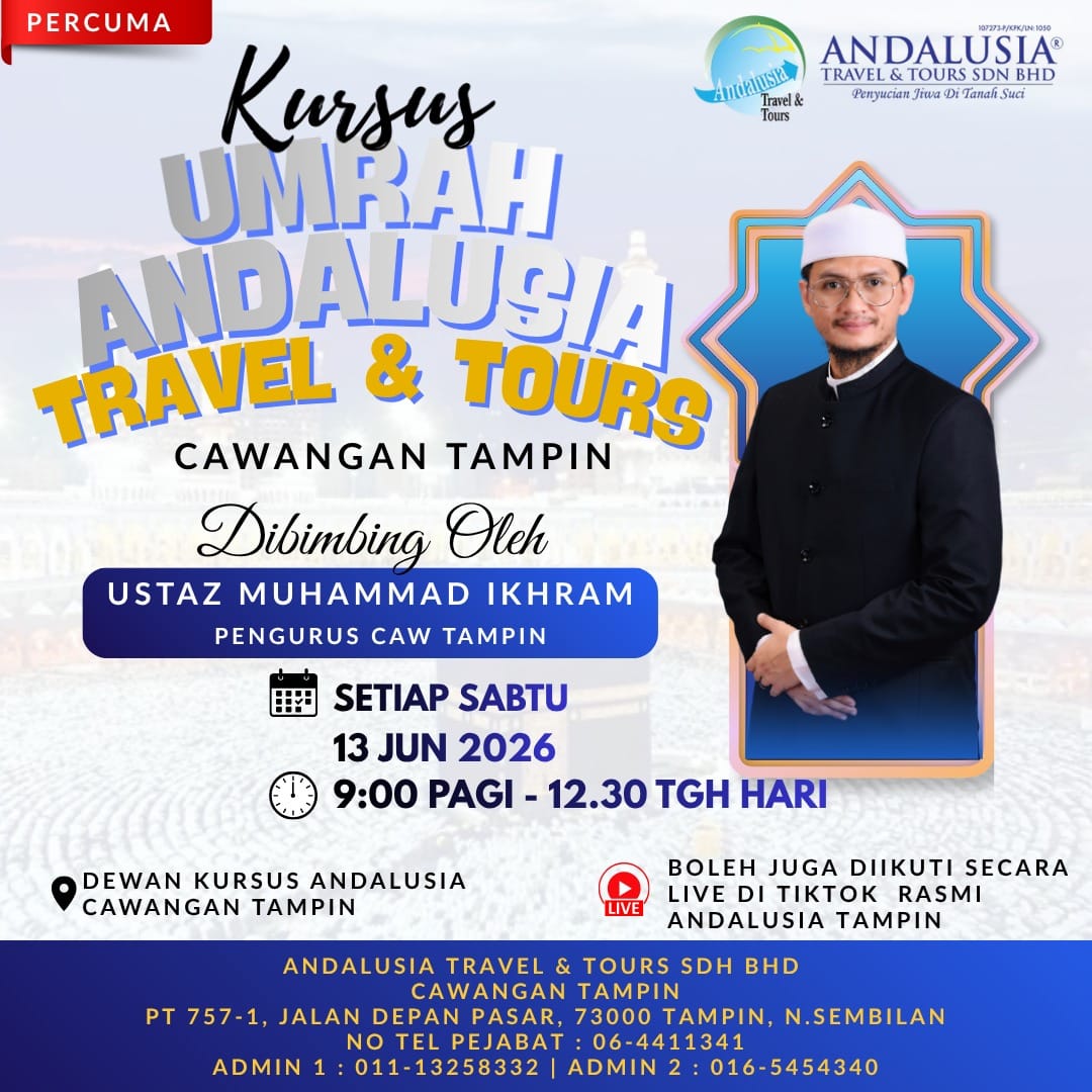 Post 4 by Andalusia Tampin | Sirah Umrah on TikTok (video)