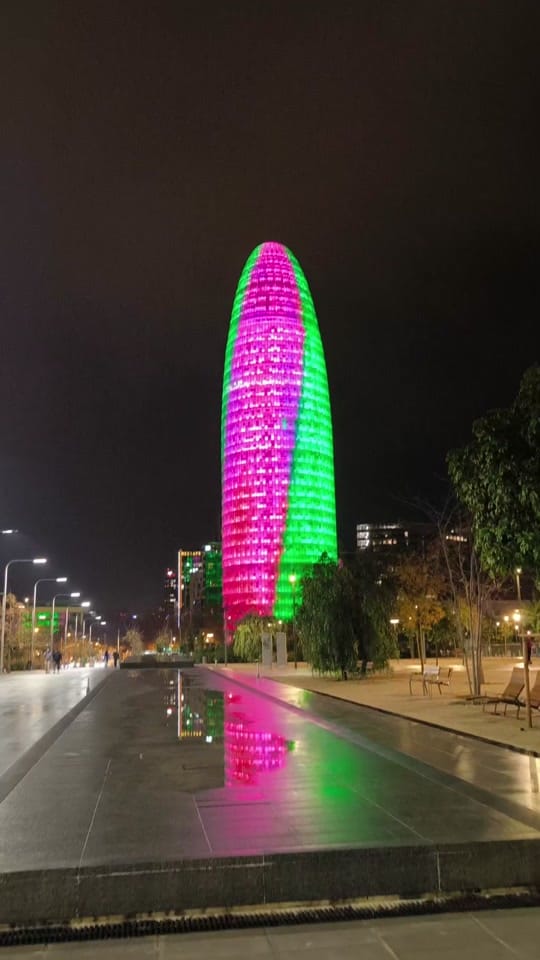Post 8 by Barcelona with a local on TikTok (video)