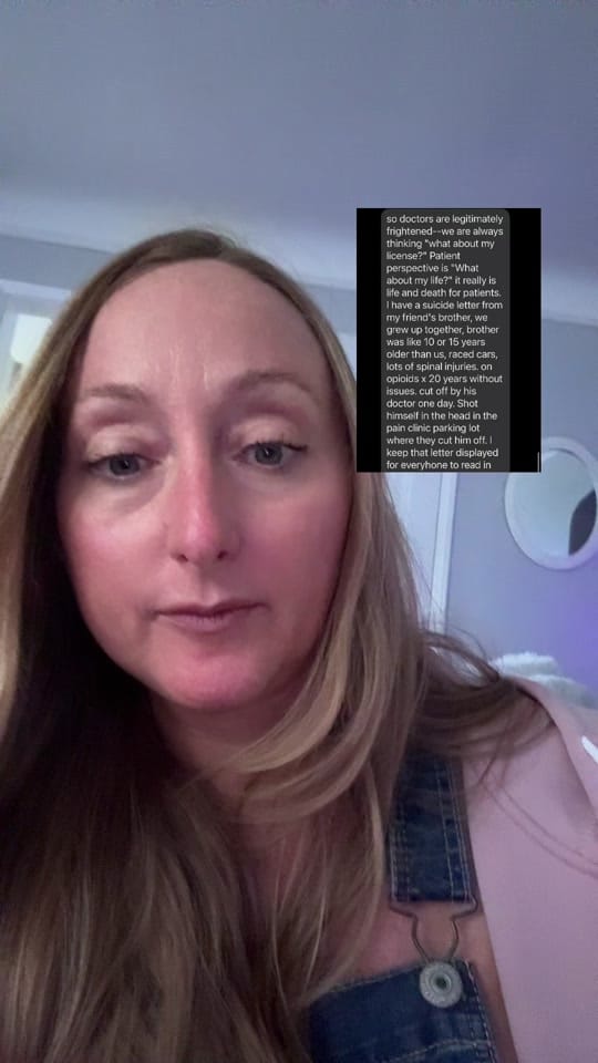 Post 1 by Brandy Spinal:Pain advocate 🖤 on TikTok (video)