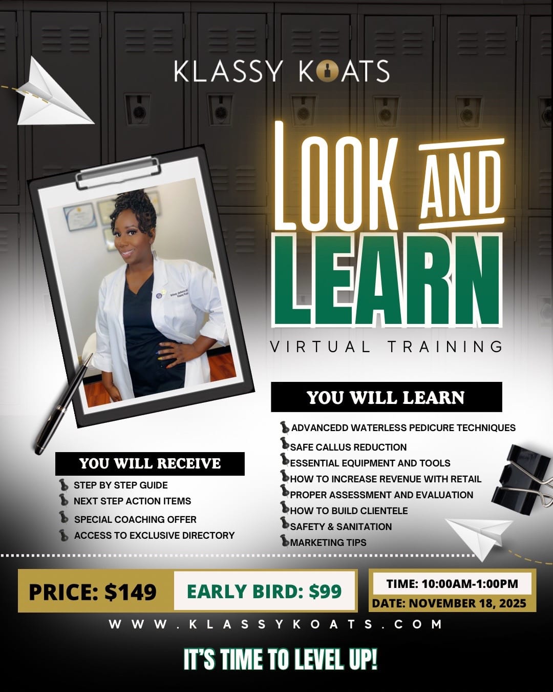 Post 8 by Klassy Koats on TikTok (video)