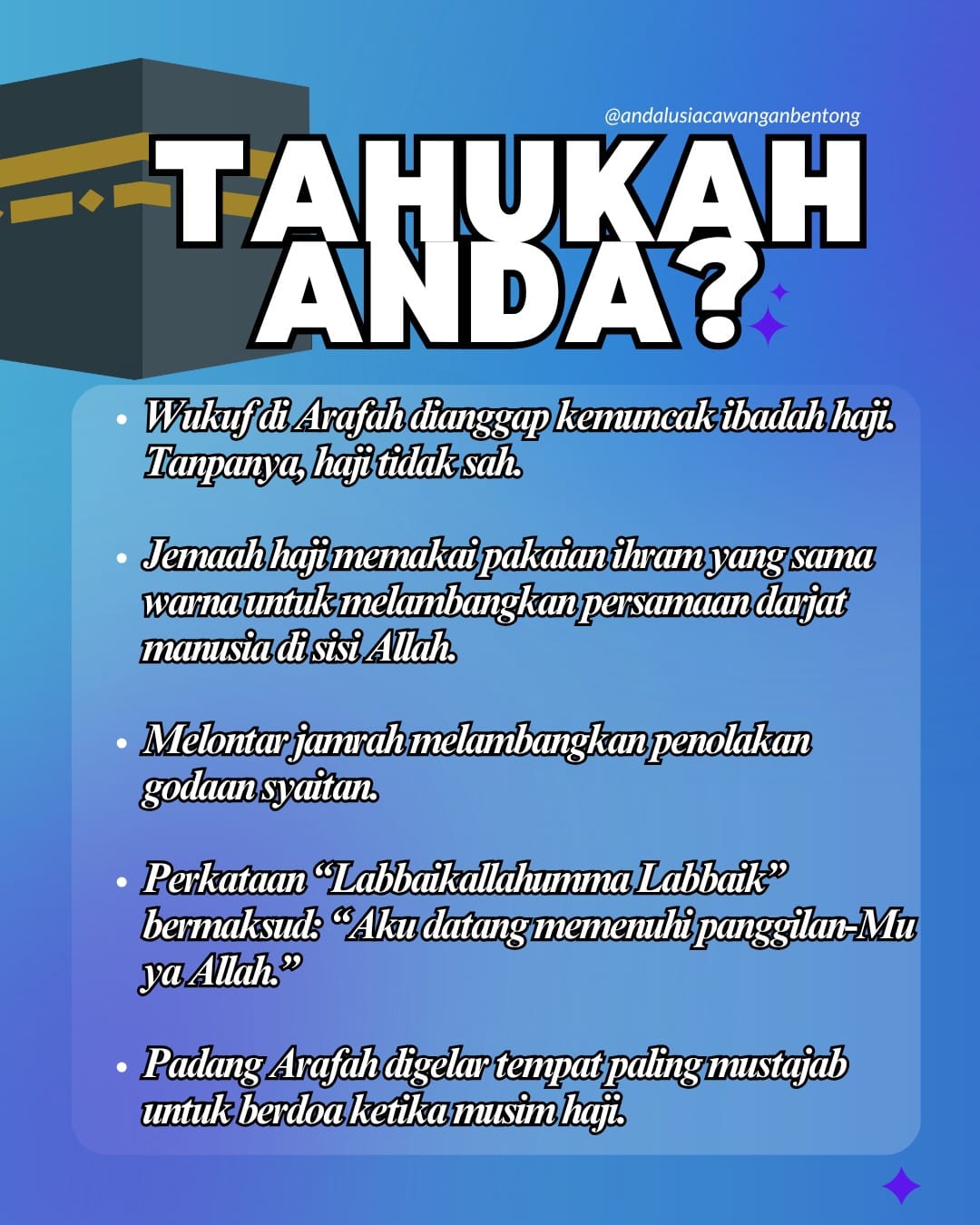 Post 8 by Andalusia Bentong on TikTok (video)