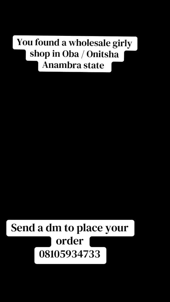 Post 9 by Wholesale vendor in Onitsha on TikTok (video)