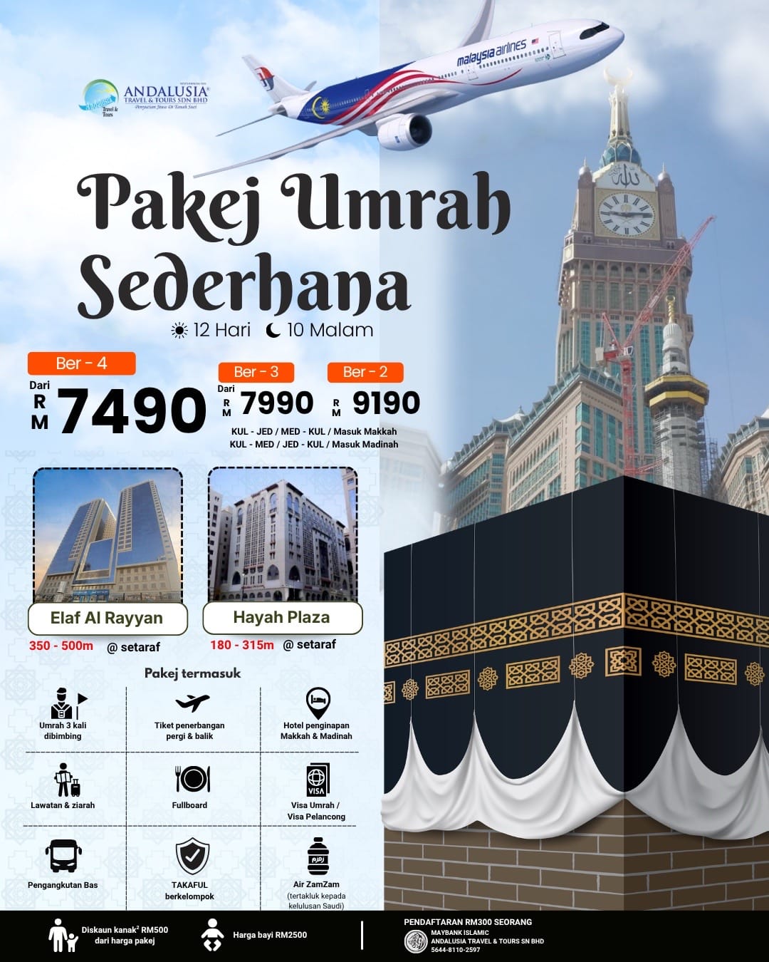 Post 7 by Umrah Andalusia Bangi on TikTok (video)