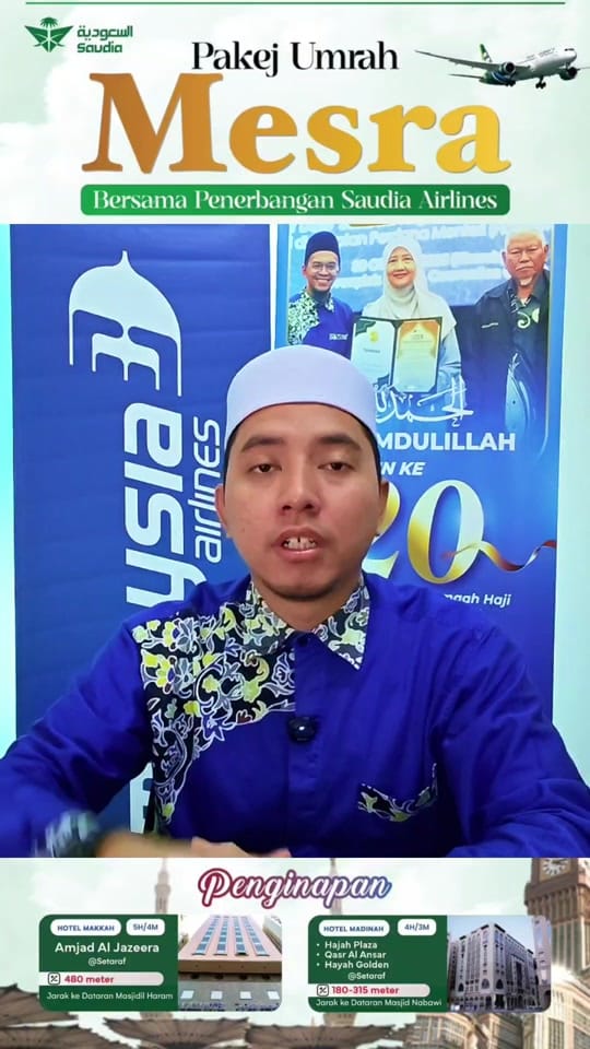 Post 6 by Andalusia Muar Umrah on TikTok (video)