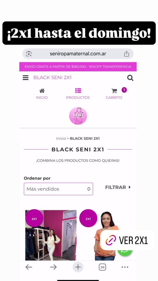 Post 8 by Ropa Femenina y Maternity on TikTok (video)