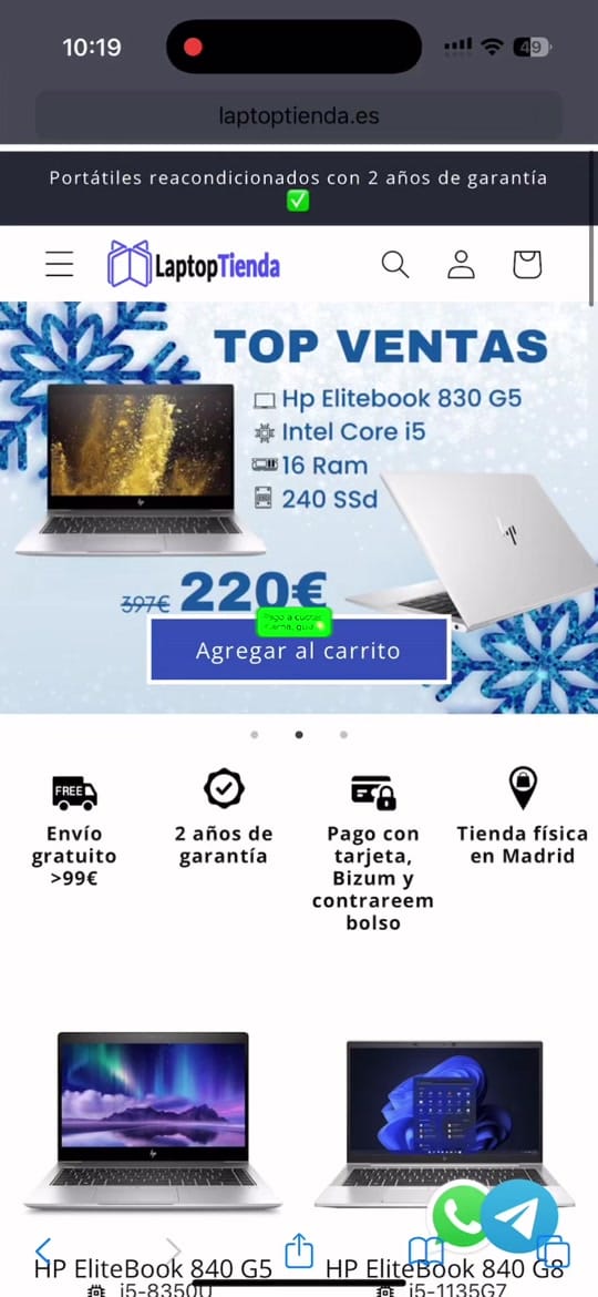 Post 9 by Laptoptienda on TikTok (video)