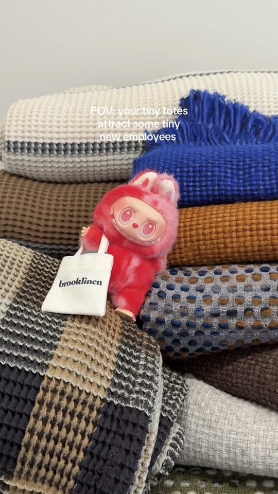 Post 9 by Brooklinen on TikTok (video)