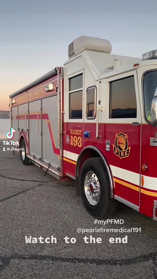 Post 7 by Peoria Fire-Medical on TikTok (video)