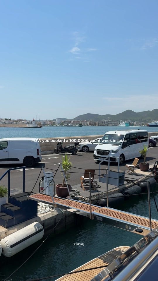 Post 7 by IBIZA • VILLAS YACHTS CARS on TikTok (video)