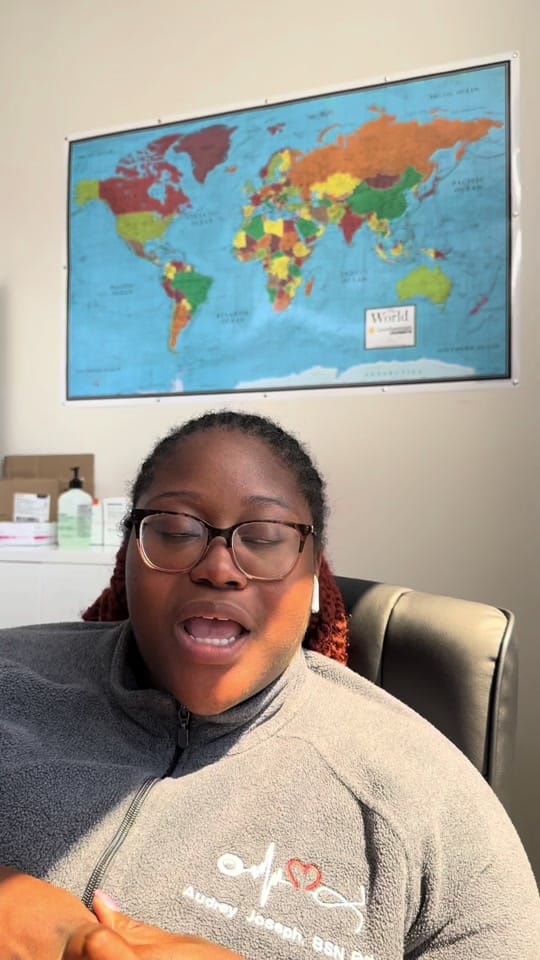 Post 8 by AudreyRN | Content Creator 🤍 on TikTok (video)