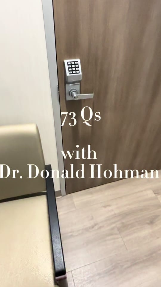 Post 10 by Dr. Donald Hohman on TikTok (video)