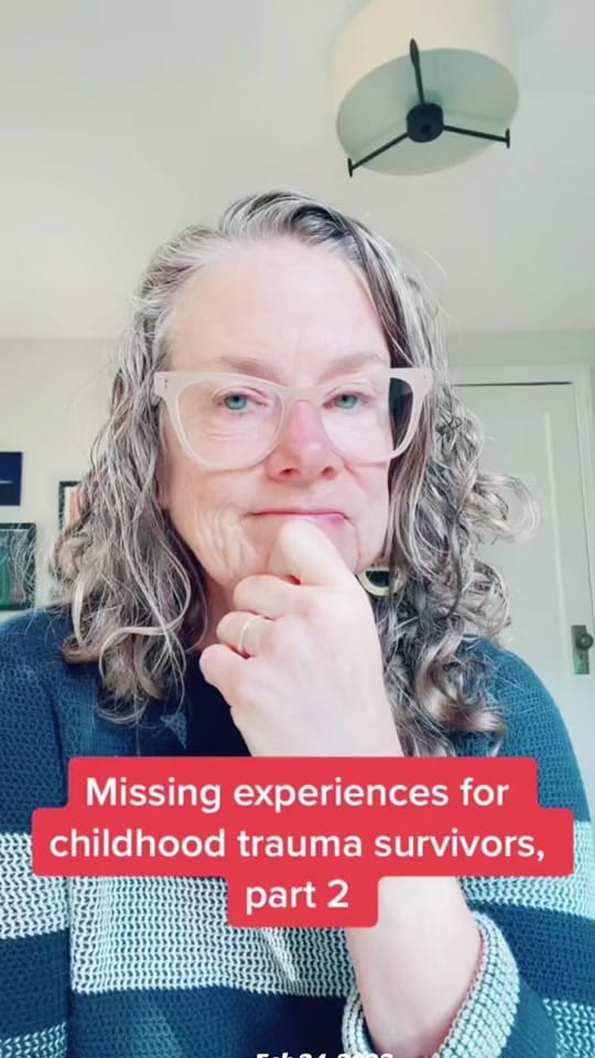 Post 7 by Trauma therapy Maureen Clancy on TikTok (video)