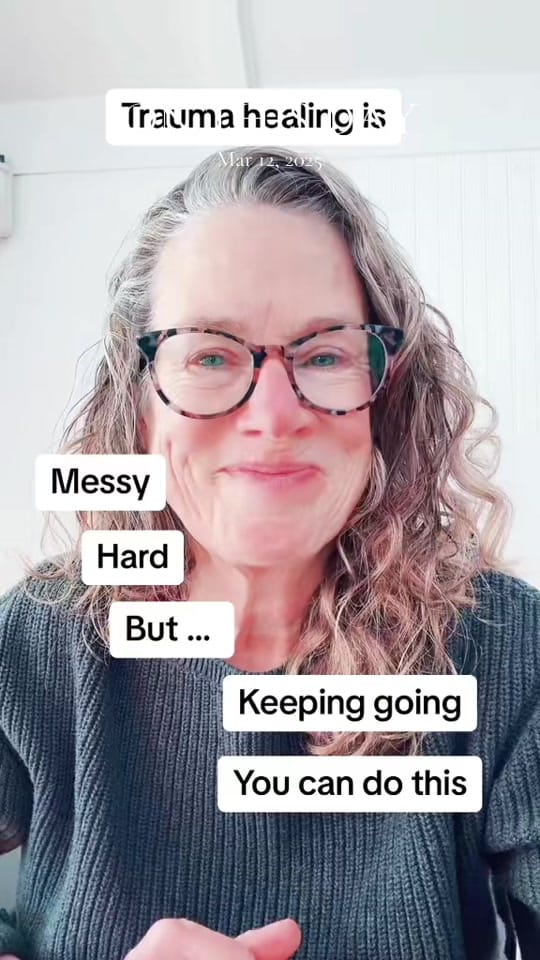 Post 6 by Trauma therapy Maureen Clancy on TikTok (video)