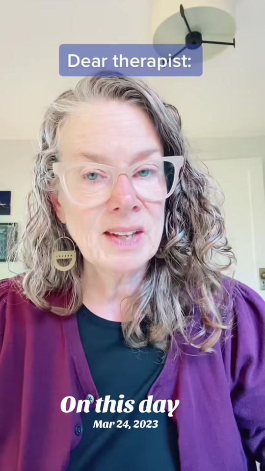 Post 5 by Trauma therapy Maureen Clancy on TikTok (video)