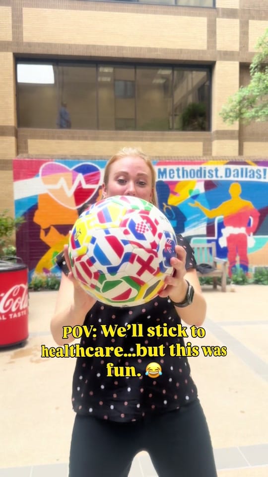 Post 1 by MethodistHealthDFW on TikTok (video)