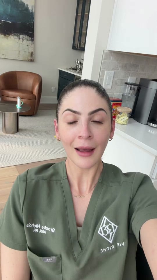 Post 3 by Brooke Nichols, RN on TikTok (video)